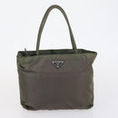 PRADA Sports Hand Bag Nylon Canvas 3 Set Green Black Auth 154548-10
