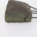 PRADA Sports Hand Bag Nylon Canvas 3 Set Green Black Auth 154548-12