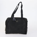 PRADA Sports Hand Bag Nylon Canvas 3 Set Green Black Auth 154548-2