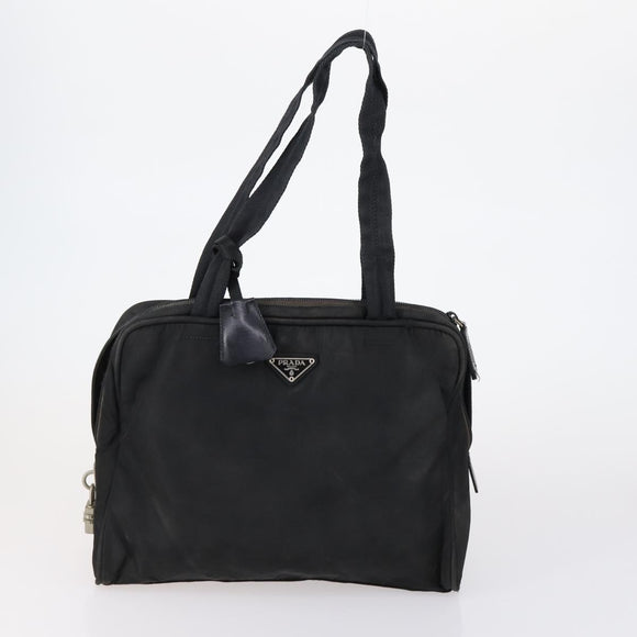 PRADA Sports Hand Bag Nylon Canvas 3 Set Green Black Auth 154548