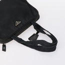 PRADA Sports Hand Bag Nylon Canvas 3 Set Green Black Auth 154548-5