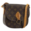 LOUIS VUITTON Monogram Saint Cloud PM Shoulder Bag M51244 LV Auth 154571-1