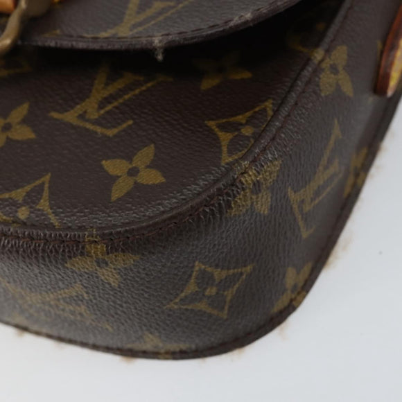 LOUIS VUITTON Monogram Saint Cloud PM Shoulder Bag M51244 LV Auth 154571