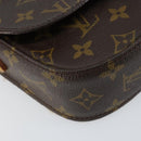 LOUIS VUITTON Monogram Saint Cloud PM Shoulder Bag M51244 LV Auth 154571-16