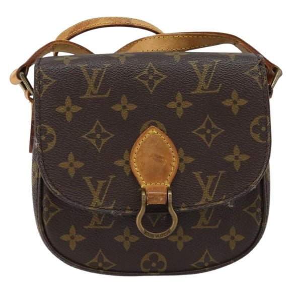 LOUIS VUITTON Monogram Saint Cloud PM Shoulder Bag M51244 LV Auth 154571