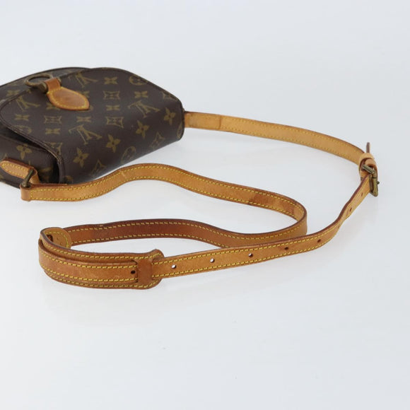 LOUIS VUITTON Monogram Saint Cloud PM Shoulder Bag M51244 LV Auth 154571