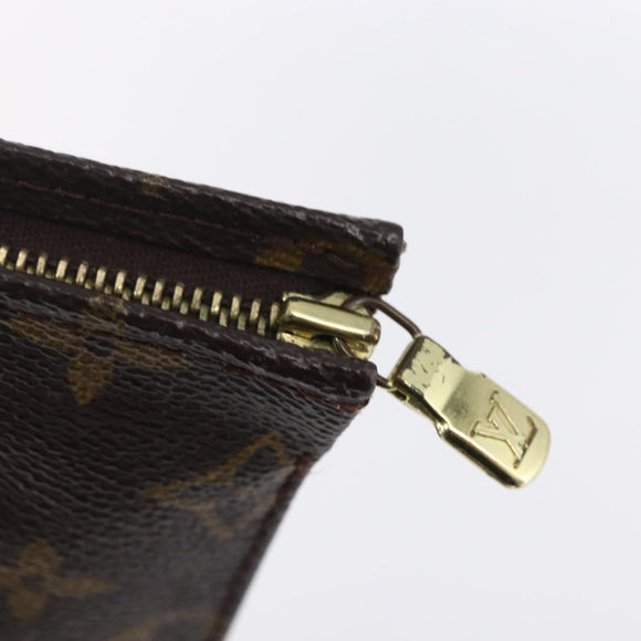LOUIS VUITTON Monogram Poche Toilette 26 Pouch M47542 LV Auth 154572