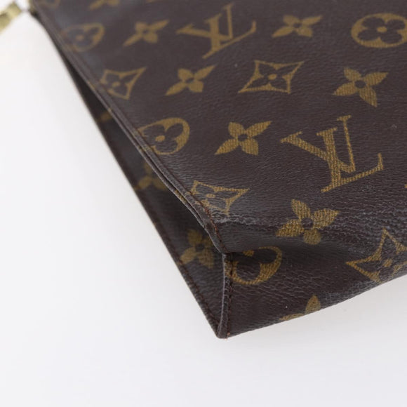 LOUIS VUITTON Monogram Poche Toilette 26 Pouch M47542 LV Auth 154572
