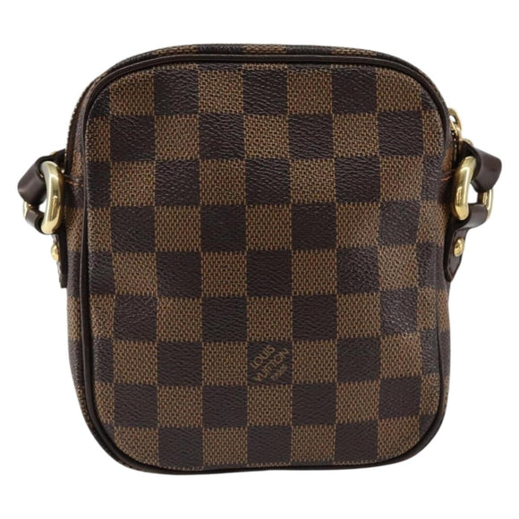 LOUIS VUITTON Damier Ebene Lift Shoulder Bag N60009 LV Auth 154575