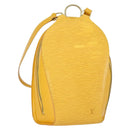 LOUIS VUITTON Epi Mabillon Backpack Yellow M52239 LV Auth 154576-1