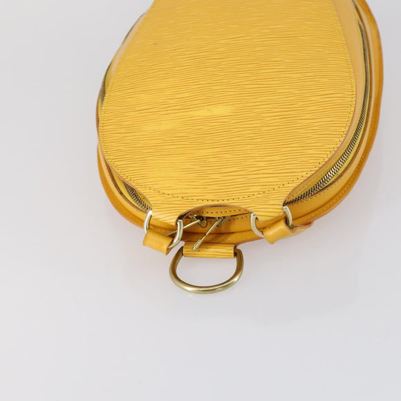 LOUIS VUITTON Epi Mabillon Backpack Yellow M52239 LV Auth 154576