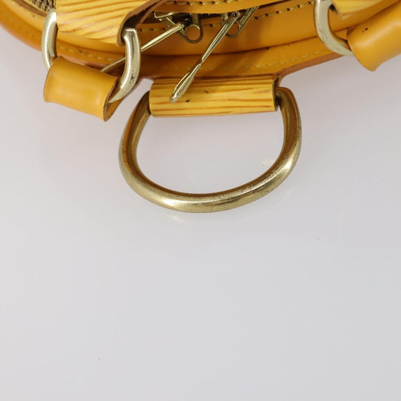 LOUIS VUITTON Epi Mabillon Backpack Yellow M52239 LV Auth 154576