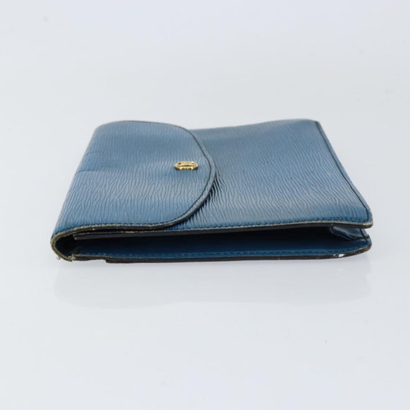 LOUIS VUITTON Epi Montaigne 27 Clutch Bag Blue M52655 LV Auth 154577