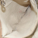 GUCCI GG Canvas Miss GG Tote Bag Beige Silver 342591 Auth 154584-20