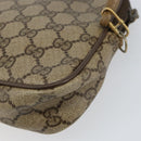 GUCCI GG Supreme Shoulder Bag PVC Beige Gold 97 02 068 Auth 154585-12
