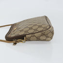 GUCCI GG Supreme Shoulder Bag PVC Beige Gold 97 02 068 Auth 154585-5