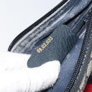 GUCCI GG Supreme Web Sherry Line Bag PVC Navy Gold 89 02 032 Auth 154586-12