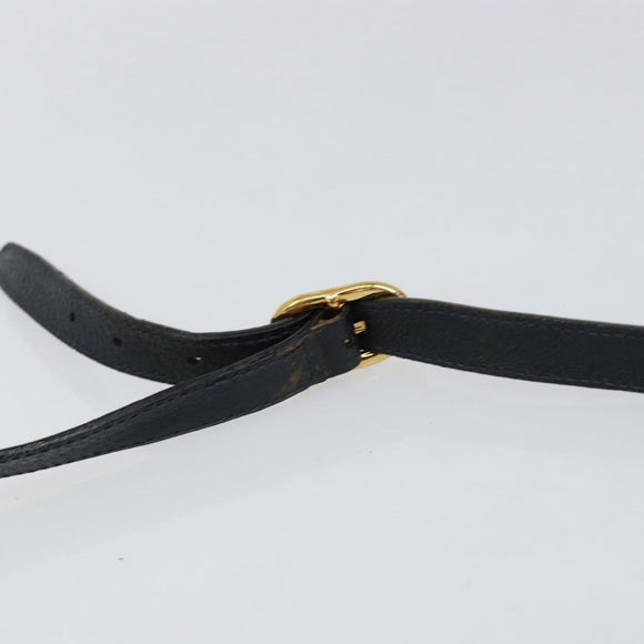 GUCCI GG Supreme Web Sherry Line Bag PVC Navy Gold 89 02 032 Auth 154586