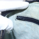 GUCCI GG Supreme Sherry Line Shoulder Bag PVC Navy Gold 010 378 Auth 154587-18