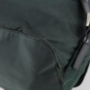 PRADA Backpack Nylon Green Silver Auth 154589-17