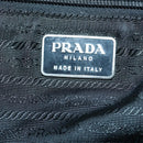 PRADA Backpack Nylon Green Silver Auth 154589-23