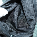 PRADA Backpack Nylon Green Silver Auth 154589-25