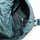 PRADA Backpack Nylon Green Silver Auth 154589-27