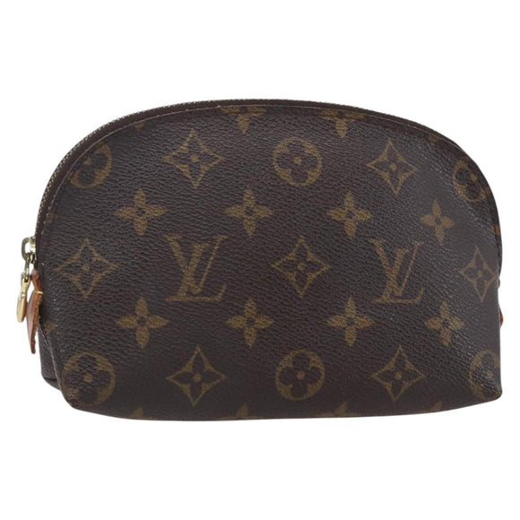 LOUIS VUITTON Monogram Pochette Cosmetic PM Pouch M43998 LV Auth 154592