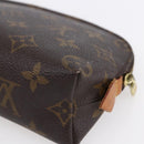 LOUIS VUITTON Monogram Pochette Cosmetic PM Pouch M43998 LV Auth 154592-15
