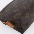 LOUIS VUITTON Monogram Pochette Cosmetic PM Pouch M43998 LV Auth 154592-16