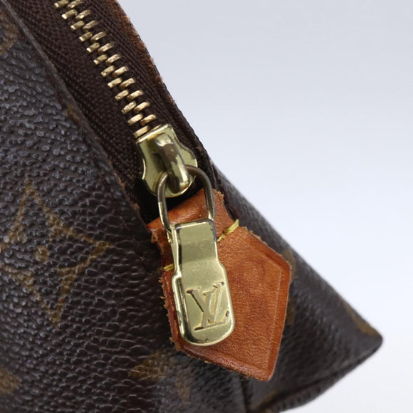 LOUIS VUITTON Monogram Pochette Cosmetic PM Pouch M43998 LV Auth 154592