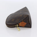 LOUIS VUITTON Monogram Pochette Cosmetic PM Pouch M43998 LV Auth 154592-3