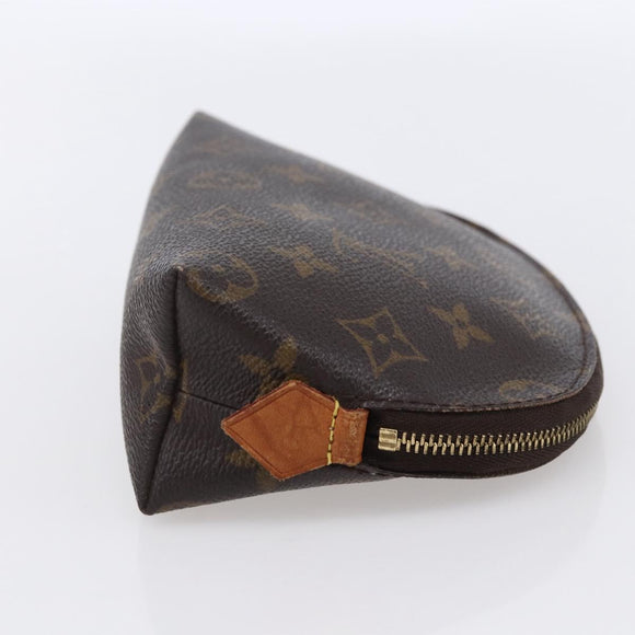 LOUIS VUITTON Monogram Pochette Cosmetic PM Pouch M43998 LV Auth 154592