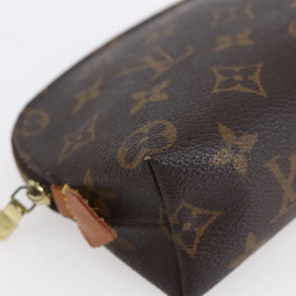 LOUIS VUITTON Monogram Pochette Cosmetic PM Pouch M43998 LV Auth 154592