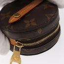 LOUIS VUITTON Monogram Round Case Coin Purse M68524 LV Auth 154593-17