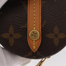 LOUIS VUITTON Monogram Round Case Coin Purse M68524 LV Auth 154593-18