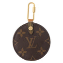 LOUIS VUITTON Monogram Round Case Coin Purse M68524 LV Auth 154593-13