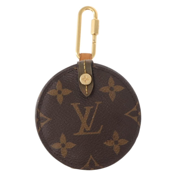 LOUIS VUITTON Monogram Round Case Coin Purse M68524 LV Auth 154593