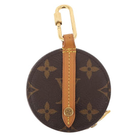 LOUIS VUITTON Monogram Round Case Coin Purse M68524 LV Auth 154593 - 0