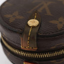 LOUIS VUITTON Monogram Round Case Coin Purse M68524 LV Auth 154593-7