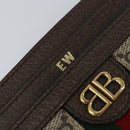 BALENCIAGA Hacker Project GUCCI Kollaboration Kartenetui Leder Auth 154594-8
