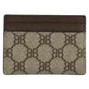 BALENCIAGA Hacker Project GUCCI Collaboration Card Case Leather Auth 154594-2