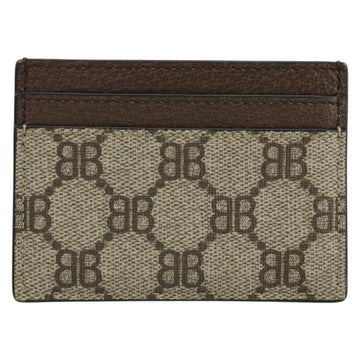 BALENCIAGA Hacker Project GUCCI Collaboration Card Case Leather Auth 154594 - 0