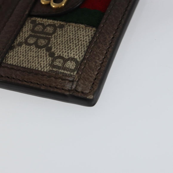 BALENCIAGA Hacker Project GUCCI Collaboration Card Case Leather Auth 154594