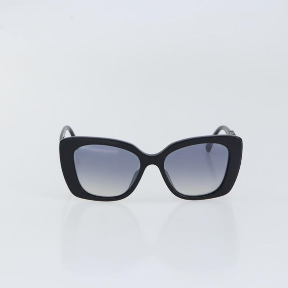 CHANEL Square Shape Eyewear Sunglasses plastic Navy 5422-B-A CC Auth 154595V