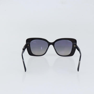 CHANEL Square Shape Eyewear Sunglasses plastic Navy 5422-B-A CC Auth 154595V - 0