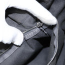 HERMES Fourre ToutPM Hand Bag Canvas Gray Silver Auth 154596-20