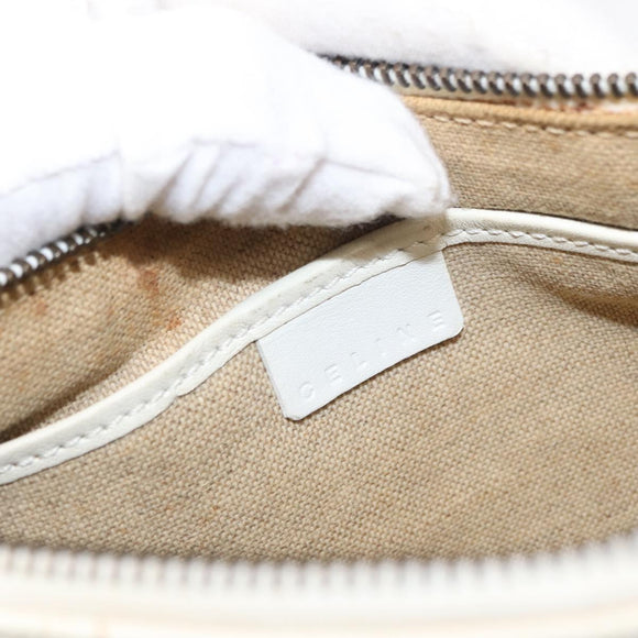 CELINE Accessory Pouch Canvas Navy Auth 154611