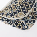 CELINE Accessory Pouch Canvas Navy Auth 154613-16