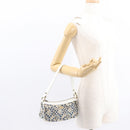 CELINE Accessory Pouch Canvas Navy Auth 154613-23